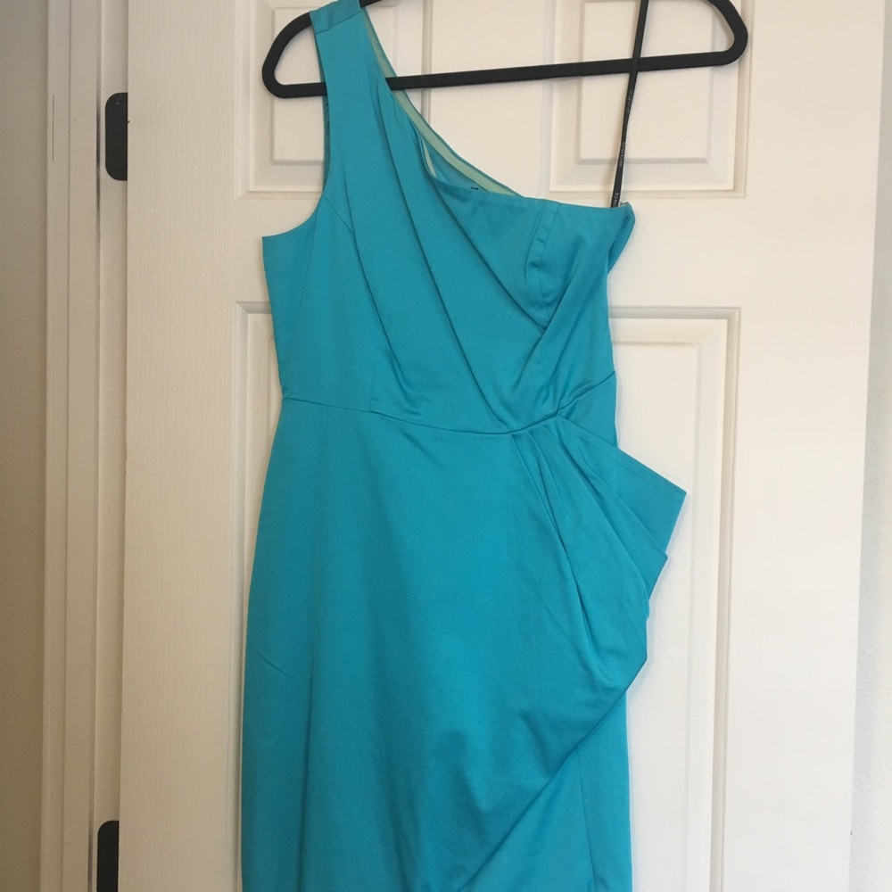 Blue dress